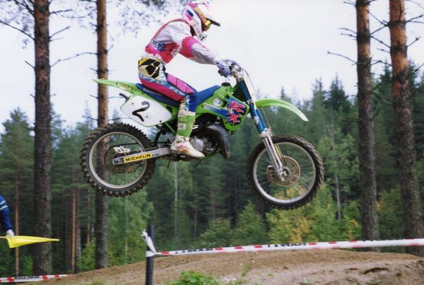 Jani Rönkkö 125cc junnujen SM 2. 1992